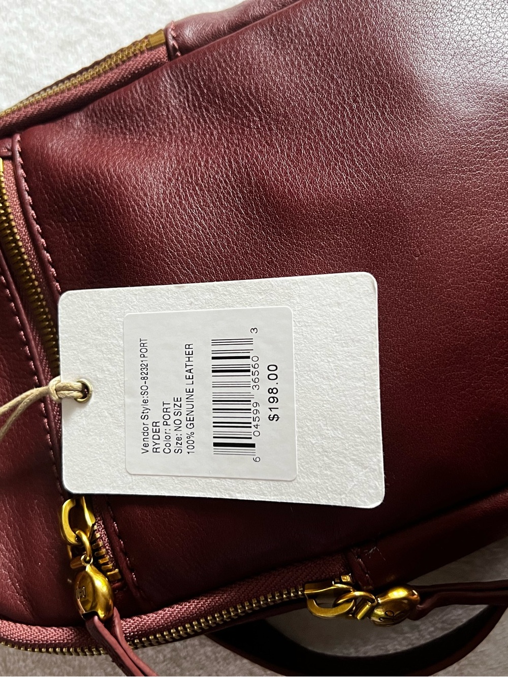 HOBO Ryder convertible crossbody backpack - Picture 3 of 11